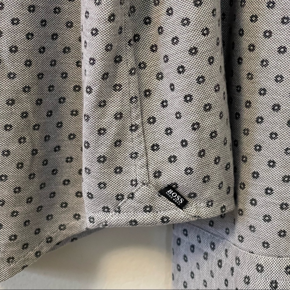 Hugo Boss Robbie Sharp Fit Button Down Shirt Men … - image 5